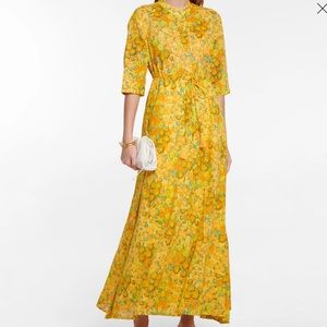 Tory Burch Floral Cotton Shirt Dress